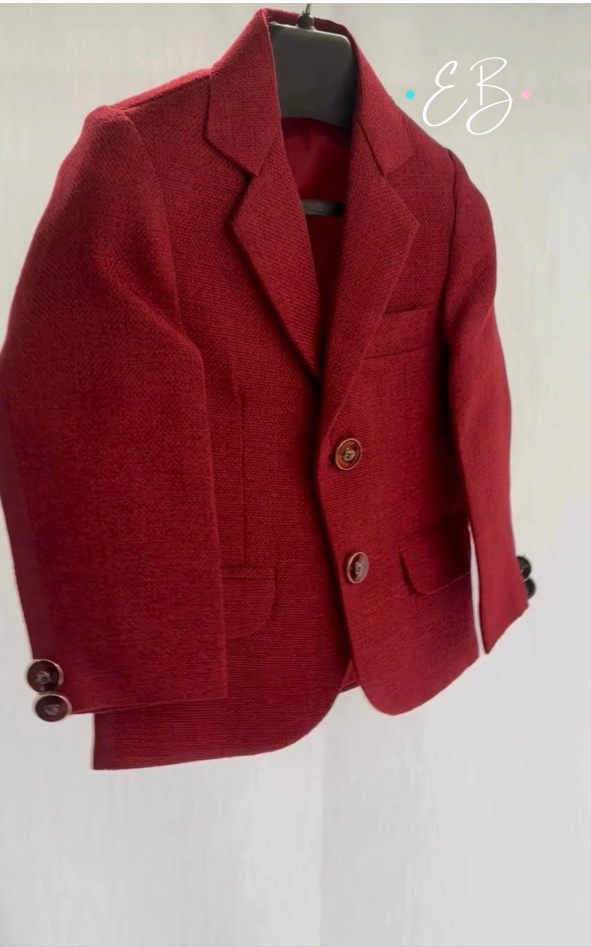 Red Jute Blazer