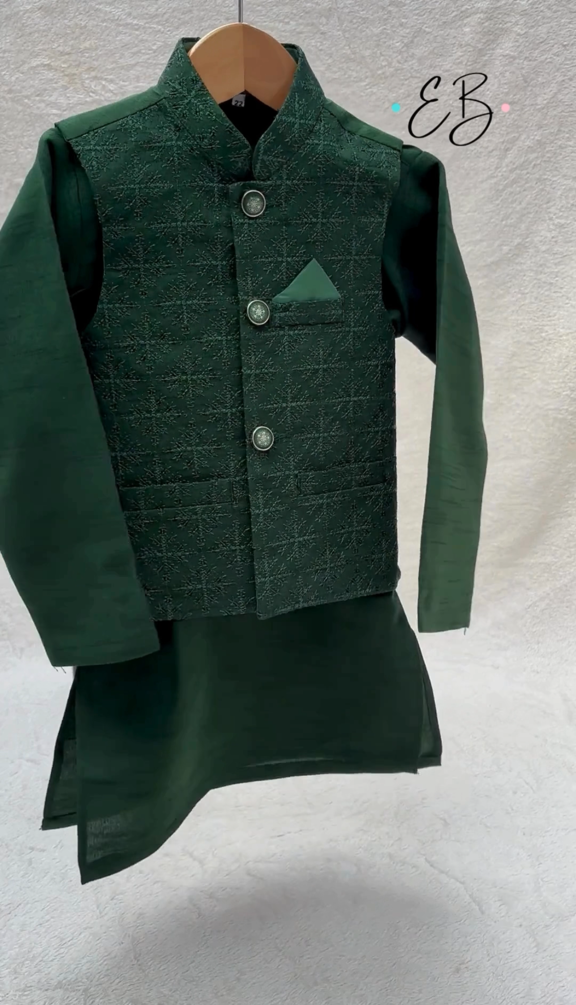 Green Waistcoat Suit